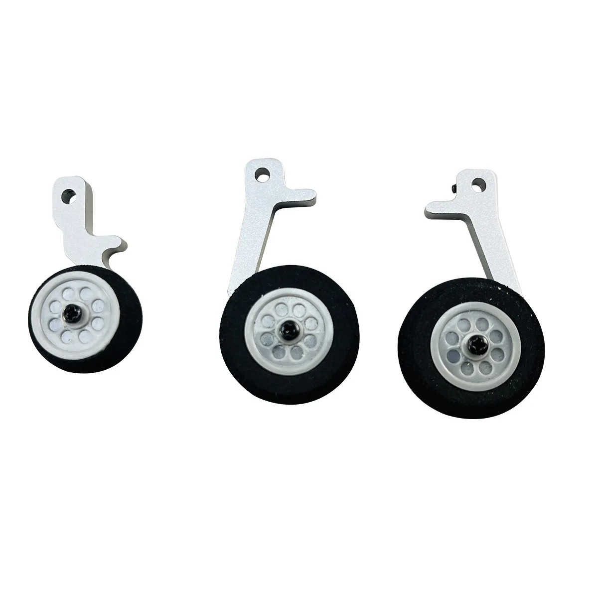 Kit pièces drone RC: pod fusée, ailerons, train atterrissage, quincaillerie