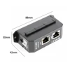 DIN Rail Single Port 2.5 Gigabit PoE Injector 802.3af/at/bt Negotiation Up to 90W Output PoE++ For PTZ IP Cameras High-end AP 3