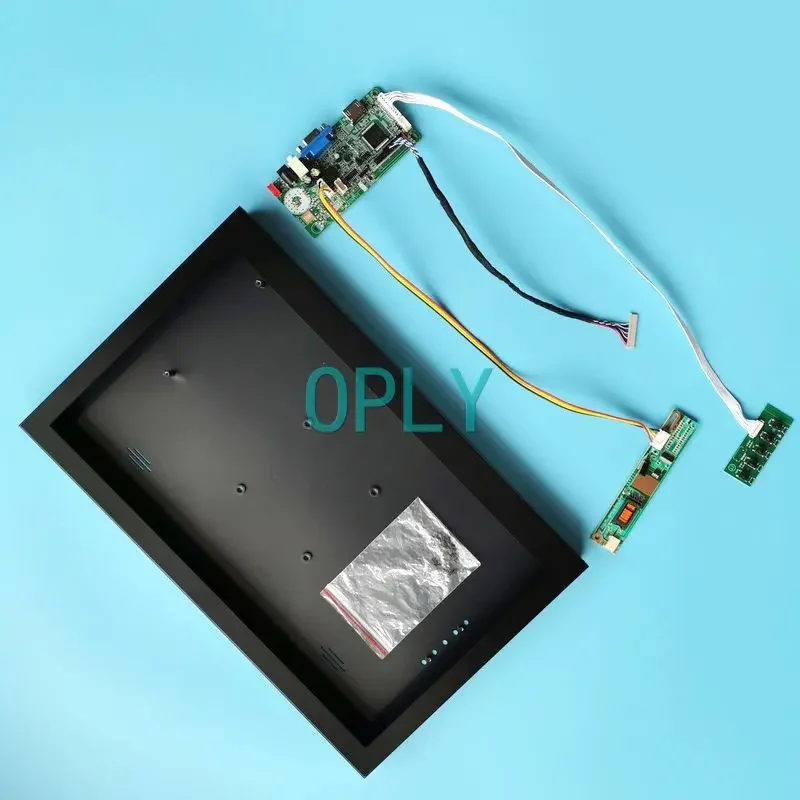Per Muslimexub141X01 Muslimb Ub141X03 20 Pin Lvds 14.1 "1Ccfl 1024*768 Custodia In Metallo + 58C Kit Scheda Controller Monitor Lcd