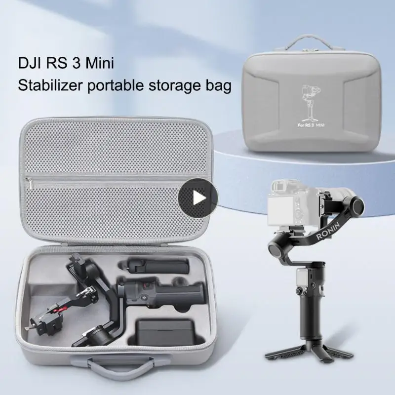 

Для DJI RS3 Mini чехол для хранения, на молнии Водонепроницаемый Анти-сейсмический портативный для DJI Ruying rs3 ручной держатель стабилизатор коробка Аксессуар