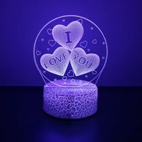 3D USB LED I Love You Night Light 1