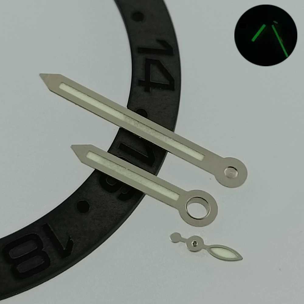Watch Accessories ST2555 hands green luminous pointer fits for ST2555/ST2533/ST2557/6497 movements watch movements watch accessories pointer