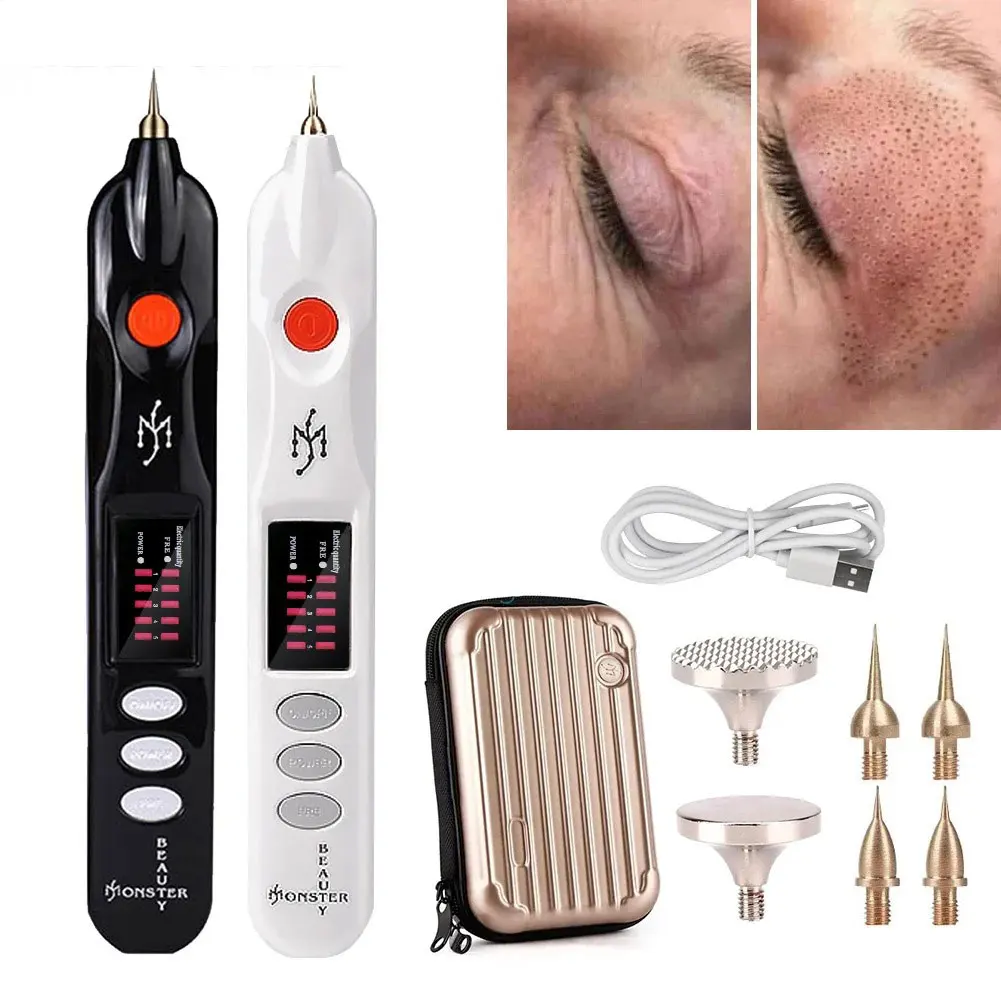 Plasma Pen Dark Spot Pigment Professional Remove Mole Tattoo Wart  Eye Lifting with Replace Fine Round Head Needle
