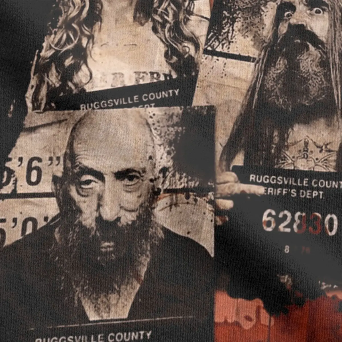 3 From Hell Horror Movie Classic T-Shirt – Otis, Baby, and Captain Spaulding