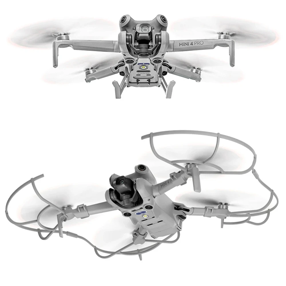 STARTRC For DJI Mini 4 Pro Accessories Propeller Guard Blade Protective Cover Protector Ring Landing Gear Foldable Extended Legs