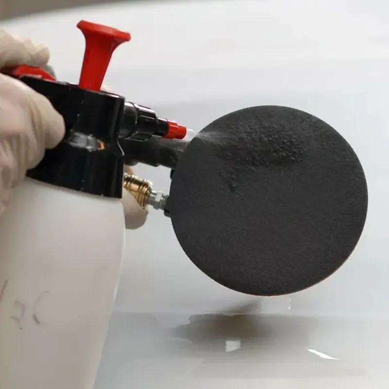 미르카 아브라론 150mm 폴리싱 스펀지 사포 방수 연마 디스크 자동차 도색 표면 연마 마감 광택 도구