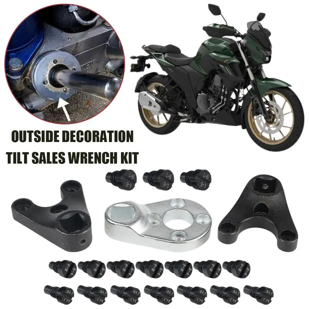 

1 Set For Yamaha Suzuki Johnson Evinrude Outer Trim/Inclined Pin Wrench Tool Kit - MT0004&MT0006&MT0009 Outboard Decoration