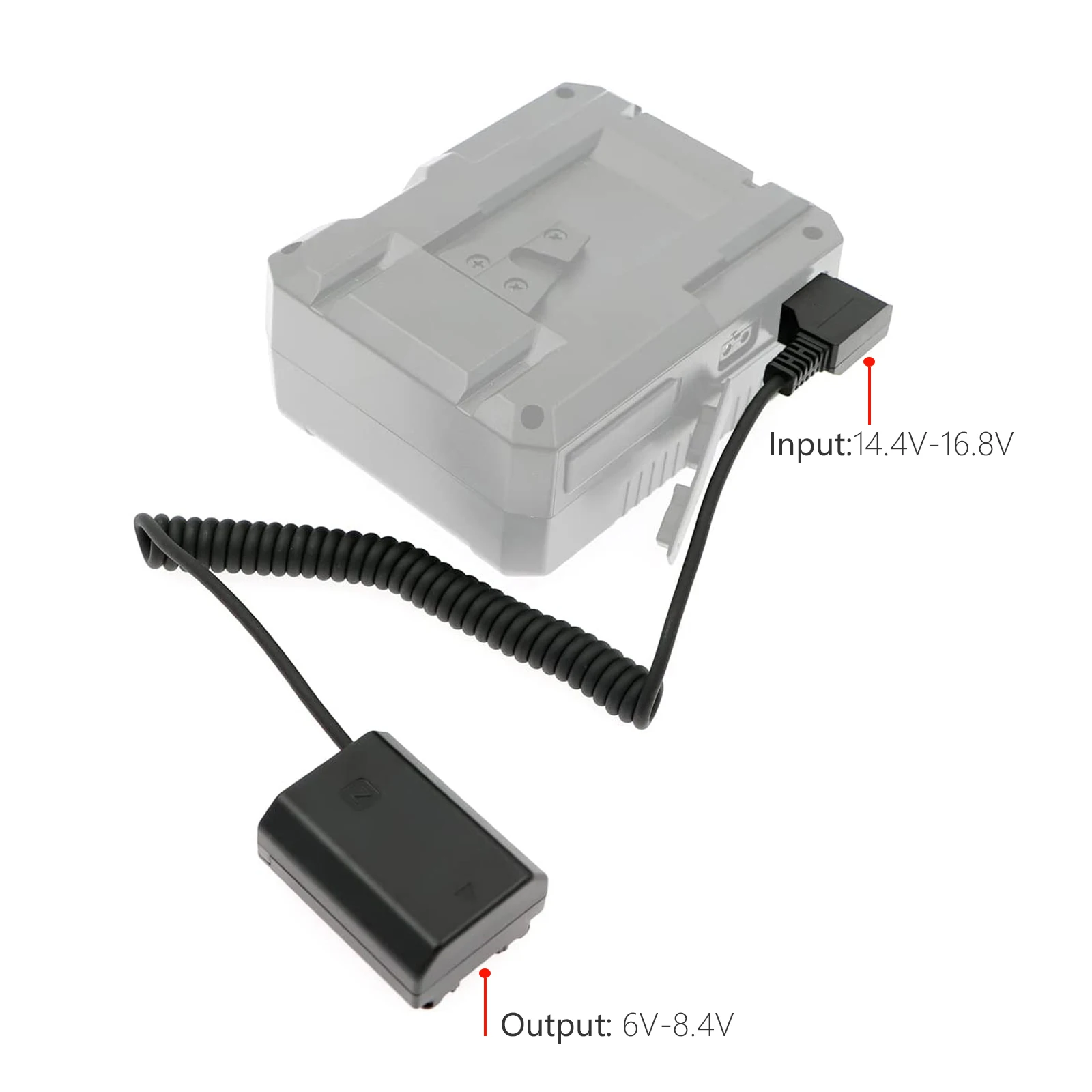 Acoplador dc de Bateria Fictícios para Câmera Sony D-tap to Np-fz100 Alpha a9 Ilce7m3 A7riii a7 Iii Fx3 Fx30 - Image 5