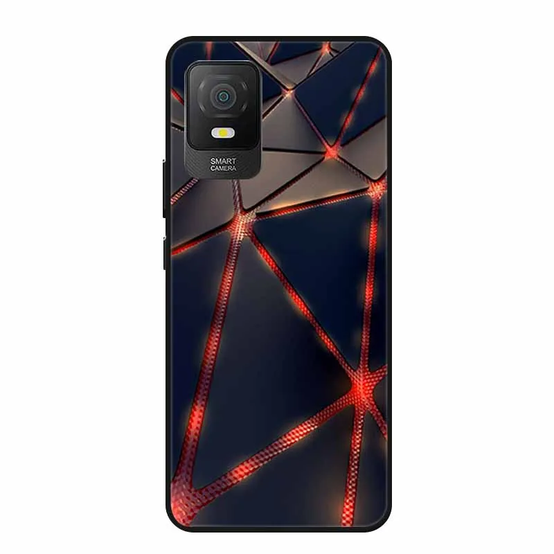 Cool Animal Black Silicone Soft Back Cover Case – Lion, Wolf, Tiger, Cat Design
