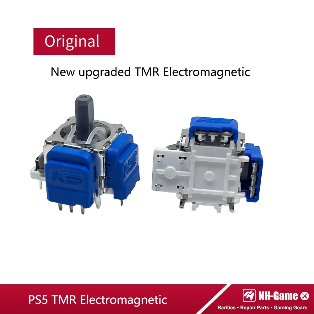 1/2 個 TMR 電磁ジョイスティック PS5 コントローラ 3D アナログ