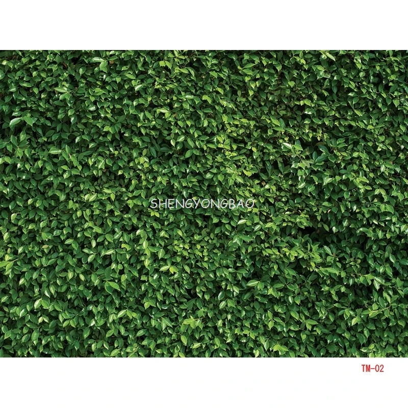 Photo Backdrop Green Leaves Grass Natural Lawn Party Birthday Newborn Baby Lover Wedding Studio Props