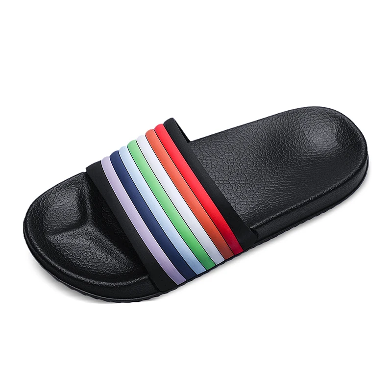 

Sandals Slippers Men Summer Shoes Cool 2022 Holiday Beach Sandals Flat Thick Sole Non-slip Ins Fashion Brand Male Shoes Black
