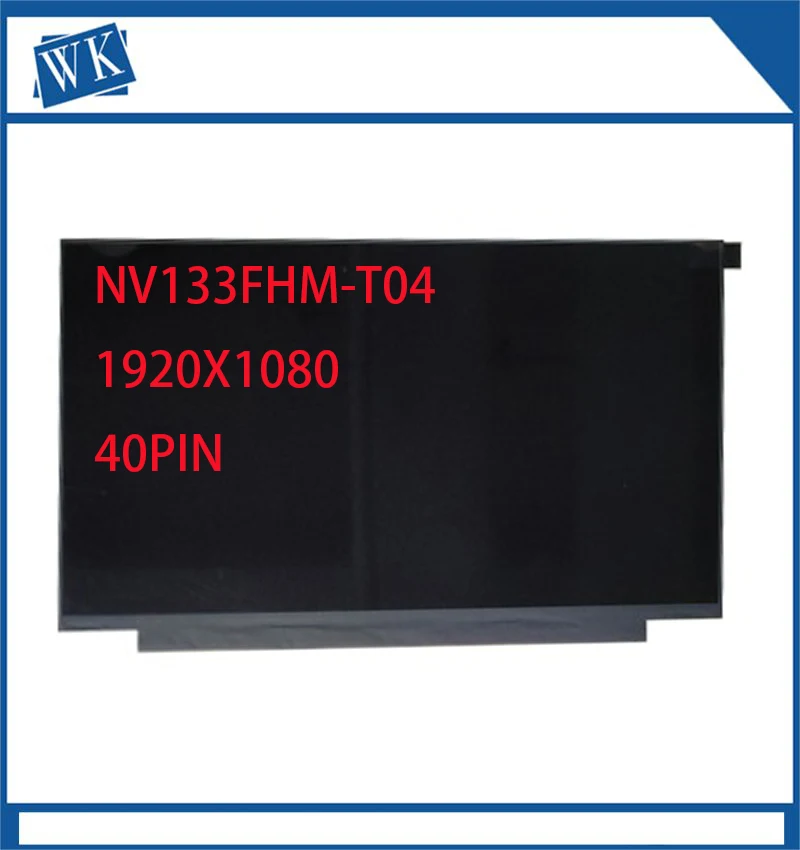 13.3 'Muslimat-T04 Laptop Lcd Dokunmatik Ekran Paneli 1920*1080 40 Pin