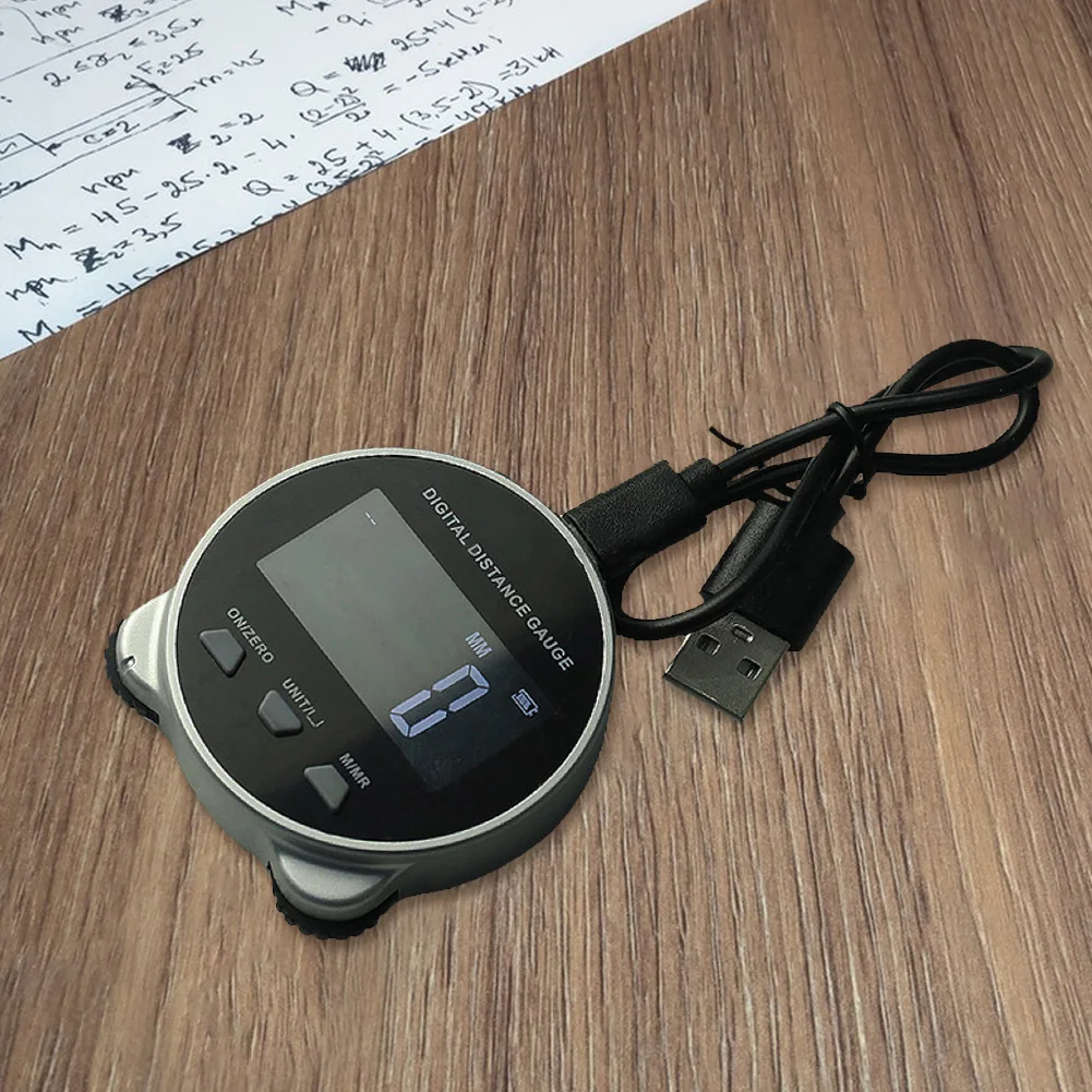 Tape Measure Electronic Tape Measure Digital Roller Ruler Portable Electronic Distance Meter 0-199.999m High Accuracy For Indoor Outdoor Use