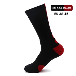 Elite Performance Unisex Sports Socks for Active Lifestyles (2004 BlackRed)