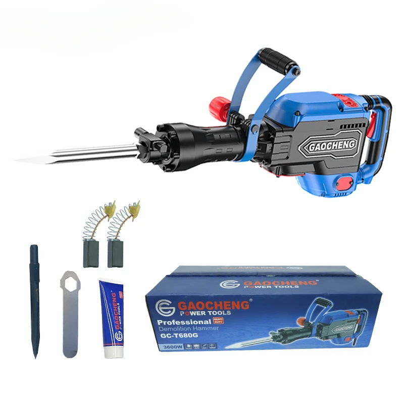 3600W 45MM Power Tools Heavy Duty Electric Demolition Hammer Drill