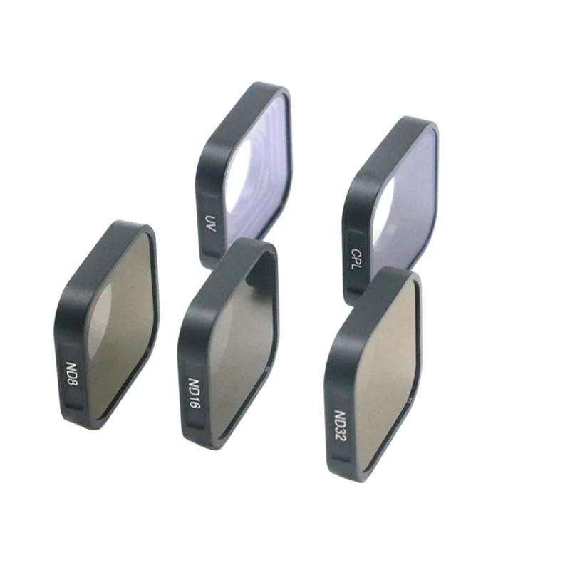 Enhanced Glass Lens Filter Set with CPL, ND32, ND16, ND8, and UV Polarized Protective Filters