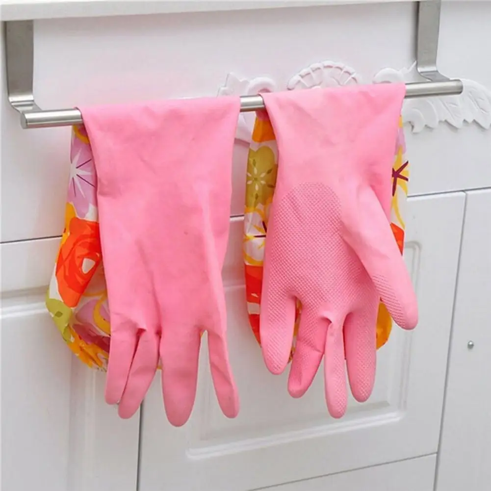 Cabinet Surface Towel Rack Space-saving Stainless Steel Towel Rack Versatile Holder for Kitchen Bathroom Storage Punch-free