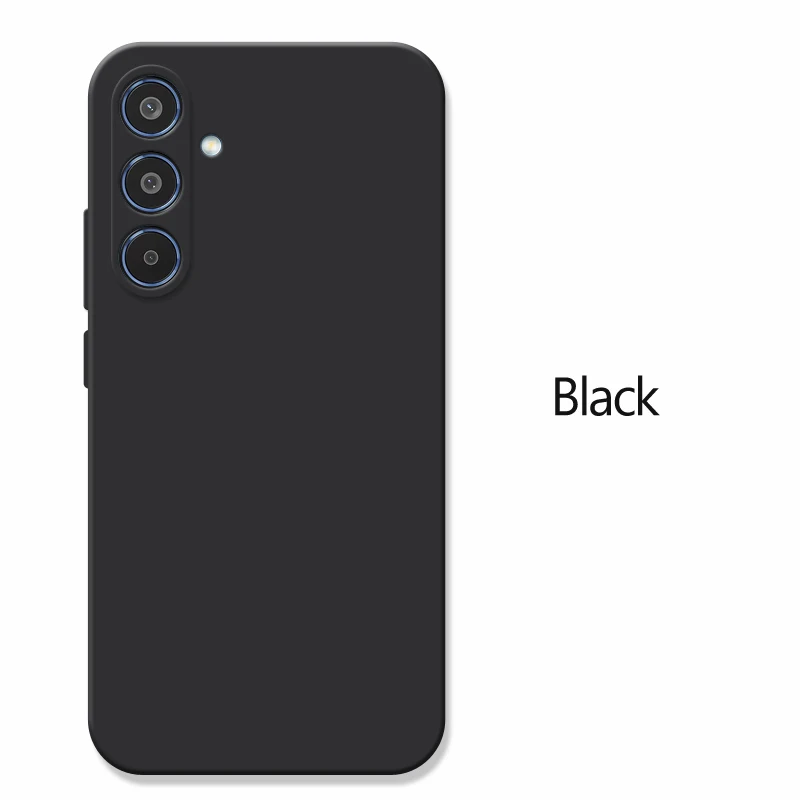 Matte Shockproof Liquid Silicone TPU Case - Universal Samsung Galaxy Cover
