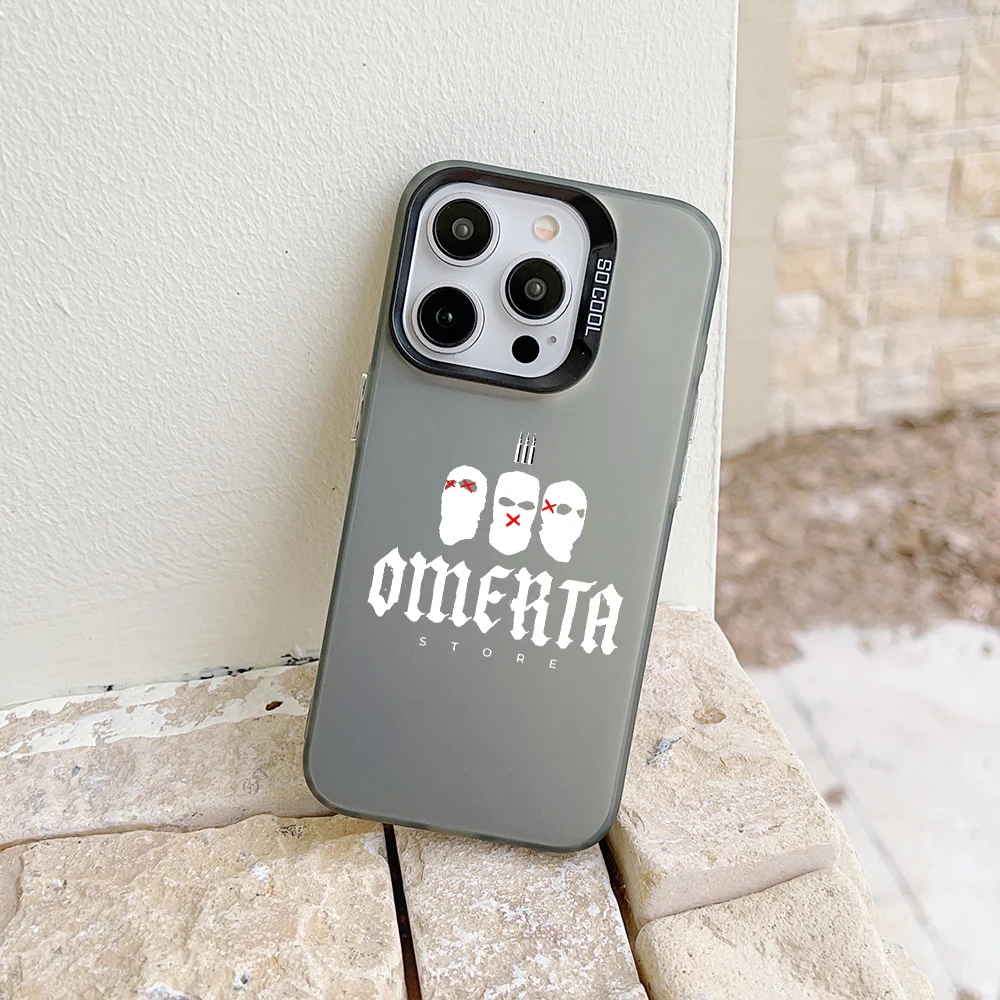 Omertas Maes Matte Back Cover Smartphone Case