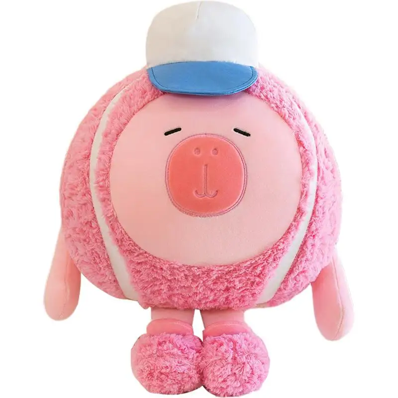 

Симпатичная плюшевая игрушка 11,8 дюймов, плюшевая кукла капибара, спортивная шапка, дизайнерская кукла капибара, поддержка поясницы для дома, украшение для автомобиля