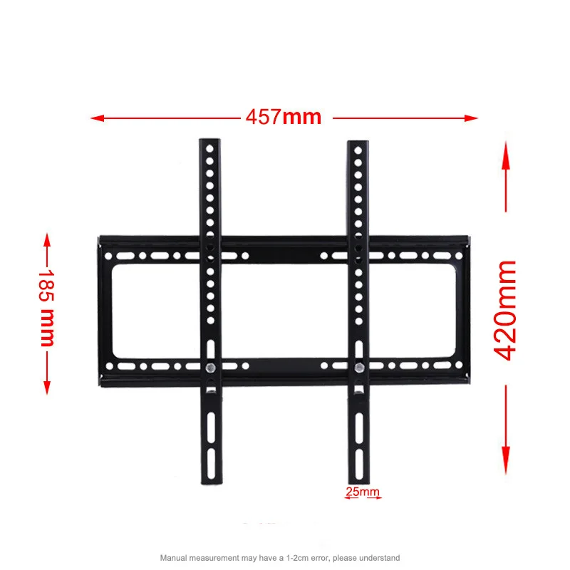 Suporte universal para montagem em parede de tv, 26-63 polegadas, suporte para monitor, ajustável, baixo perfil, plano, montagem na parede para monitor lcd e led