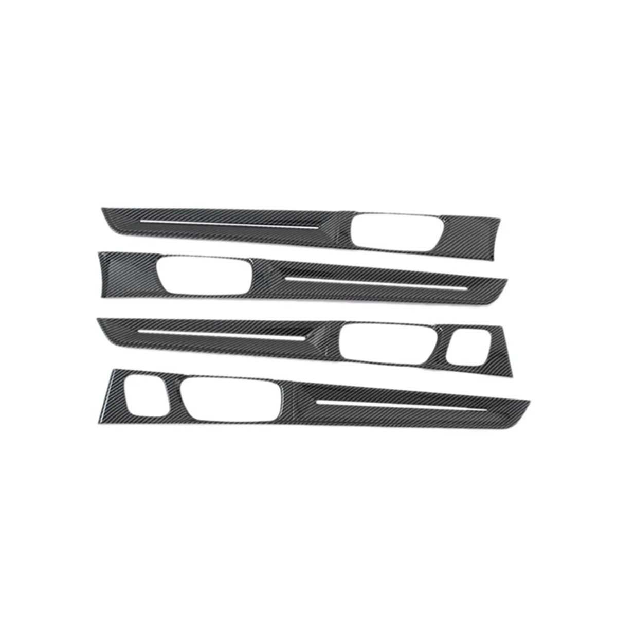 

Car Carbon Fiber Inner Door Panels Strip Decoration Cover for 11Th Generation 2021-2022