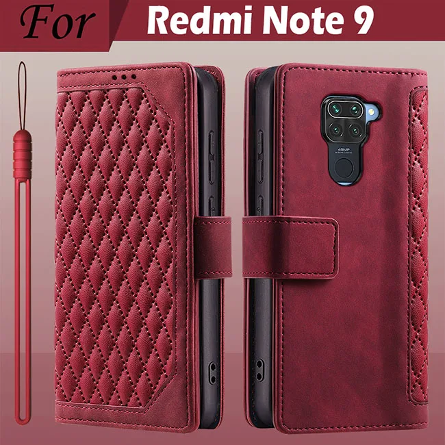 Magnetic Wallet Leather Flip Case - Premium Card Holder Cover