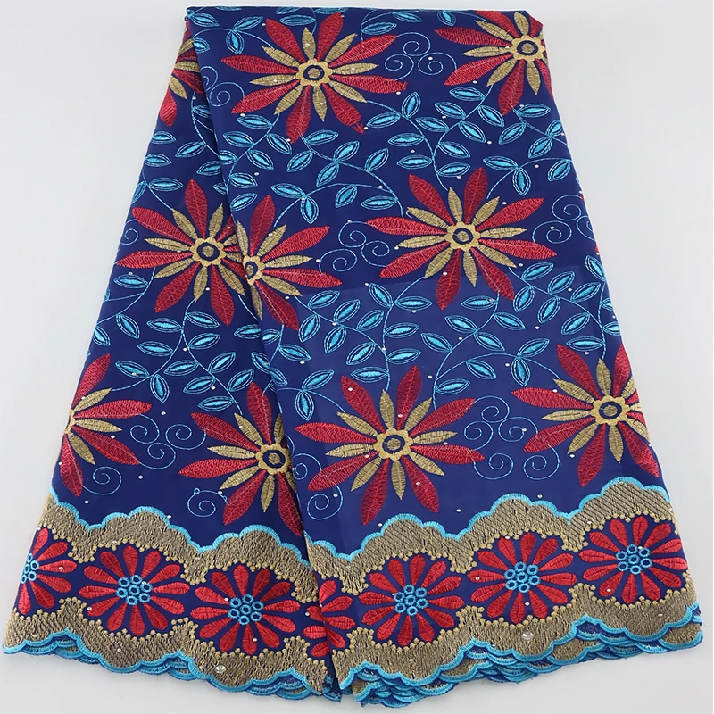 

African Dry Cotton Lace Fabric 2023 High Quality Lace Swiss Voile Lace In Switzerland Nigerian Stones Lace Fabrics For Sewing