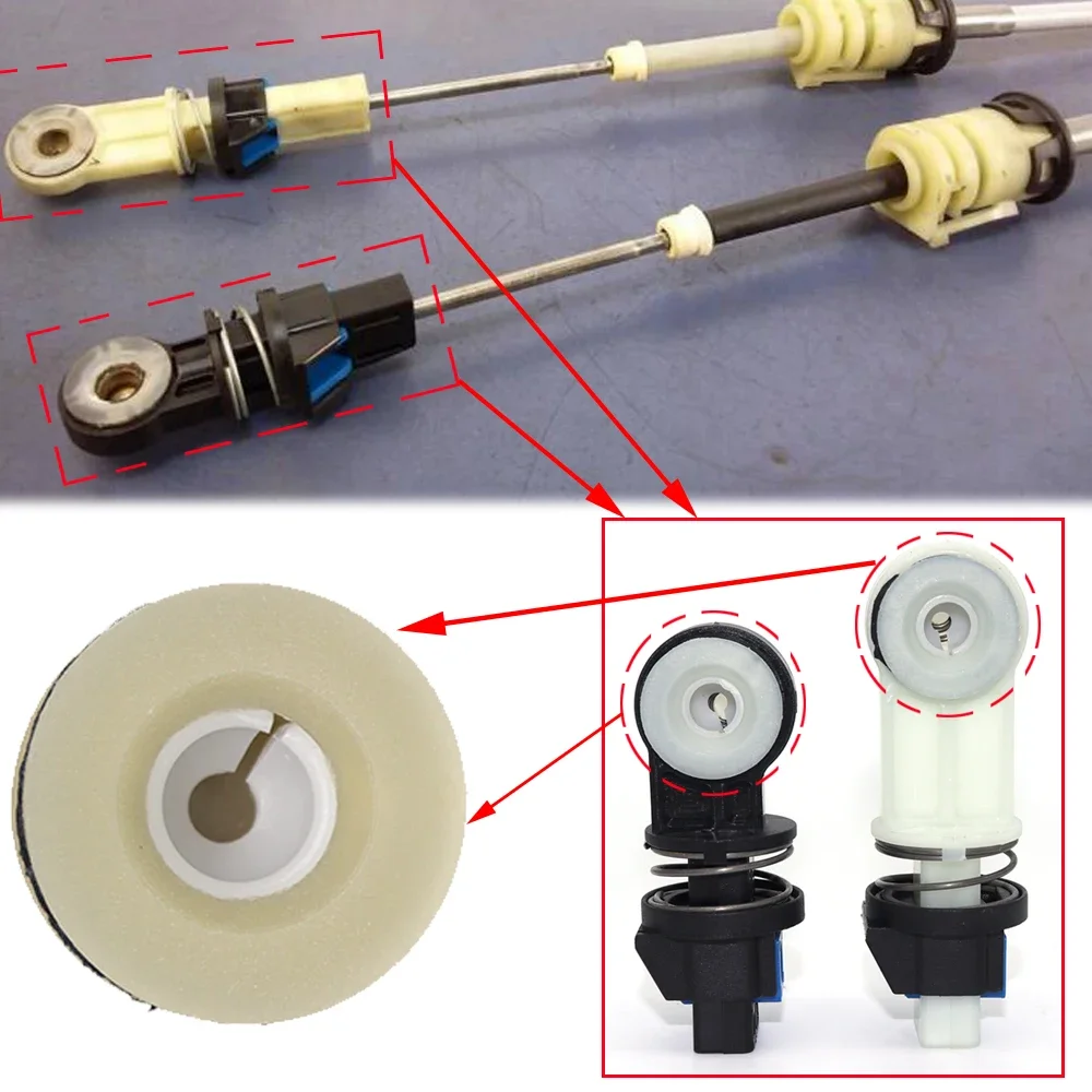 Manual Shifter Lever Selector Gear Shift Cable Collet Replace Bushing for Opel Vauxhall Cascada 2013-Zafira Tourer A11