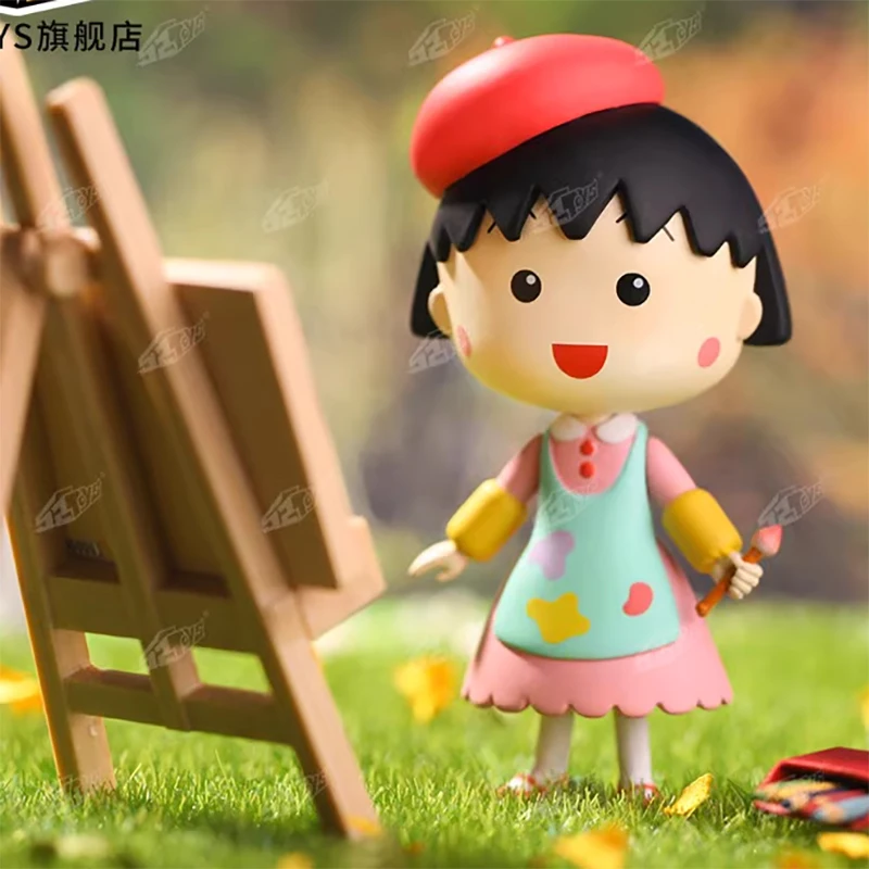 

Original 52Toy Chibi Maruko-Chan Occupation Series Work Action Figures Toys Lovely Chibi Maruko Dolls Girls Kids Birthday Gifts