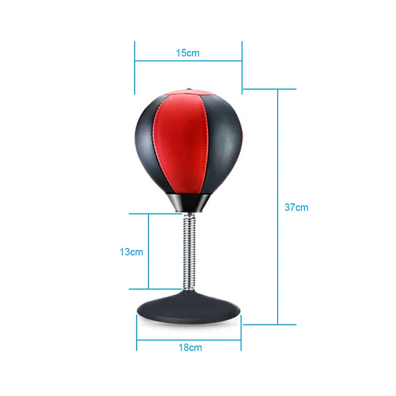 Portable Desk Punch Bags With Suction Cup Desktop Stand Up Boxing Ball For Home Office Pressure Release Ball Exercise Equipments