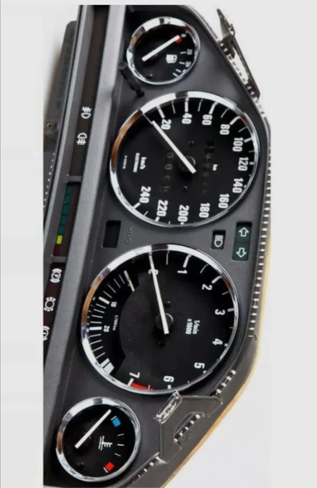 Carbon Fiber M3 Gauge Dash Cluster Dial Panel Bezel For BMW 3 Series E30 82-94 e