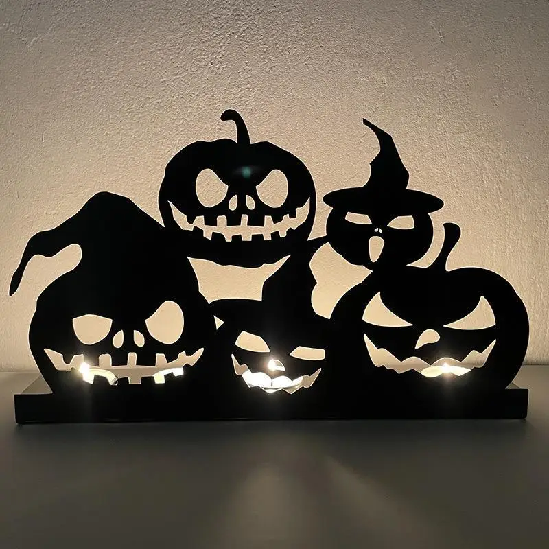 

Jack-on-Lantern Candle Holder for Halloween Decoration, Creative Candlestick, New Arrival, 2023