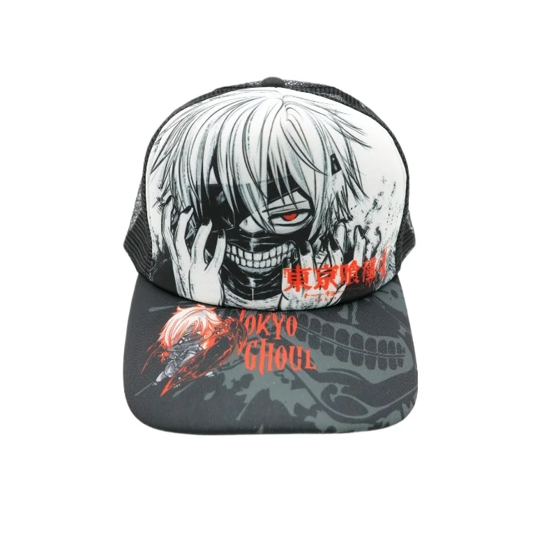 Bleach Tokyo Ghoul Fate Detective Conan Anime Cap Adjustable Summer Casual Mesh Hat