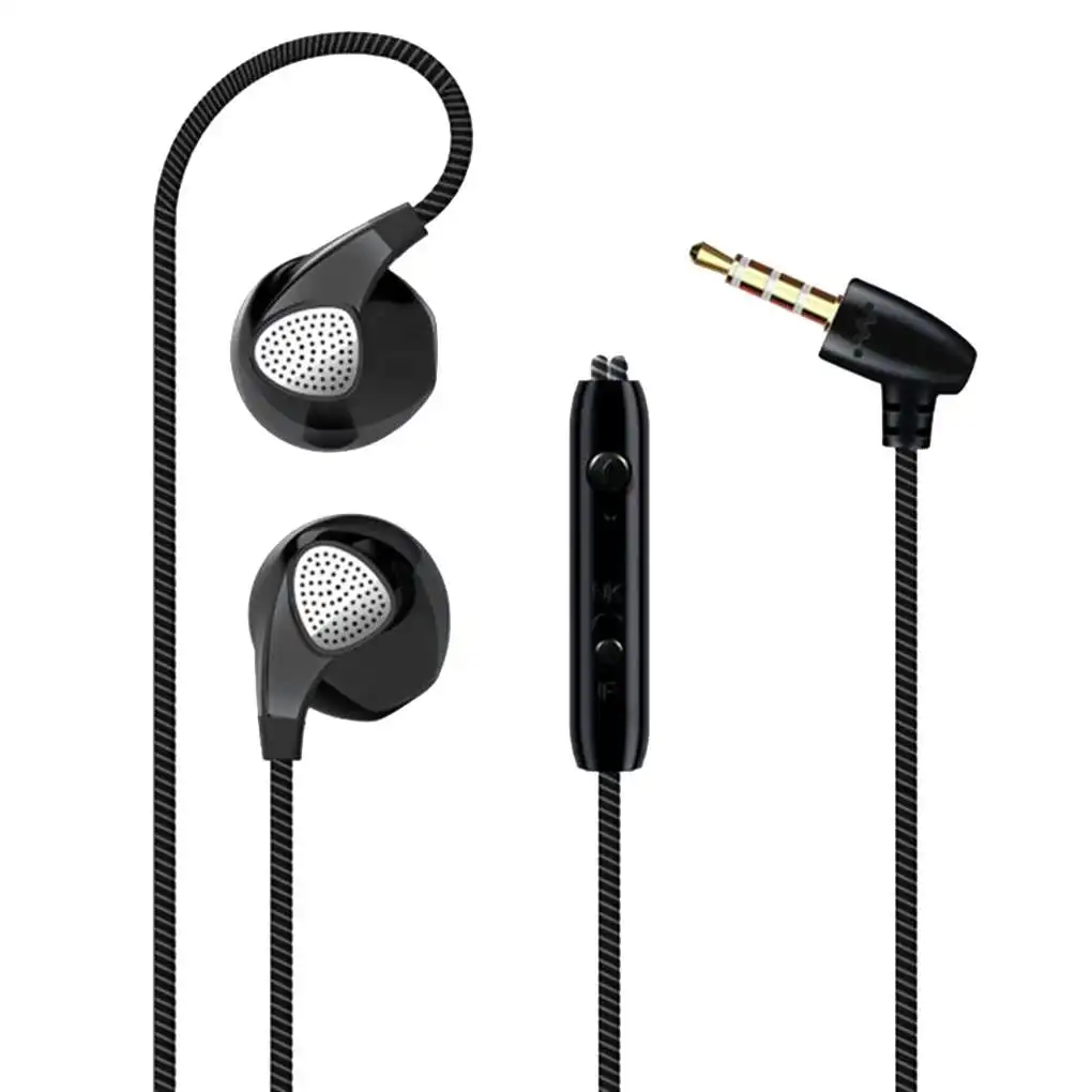 

14 2mm Speaker Stereo Sounds In-ear Headset with 3 5mm Plug TPE Wired Earphone for IOS Android