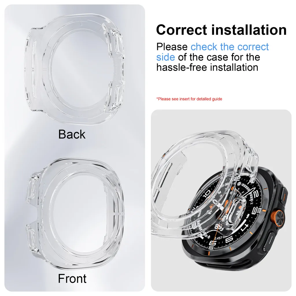 Ultra-Durable Screen Protector with Hard PC Frame