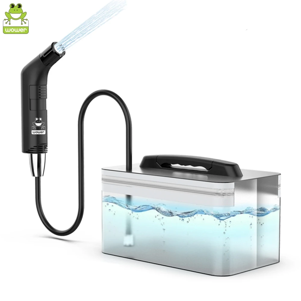 Handheld bidet sprayer Wower Portable Electric Bidet For Personal Hygiene Cleaning 2.3L Shattaf Rechargeable Travel Camping Bidet Shower Sprayer
