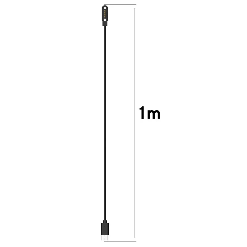 TicNote Lite AI용 TicNote AI용 자기 충전 케이블 1m 5V 1A Type C 블랙