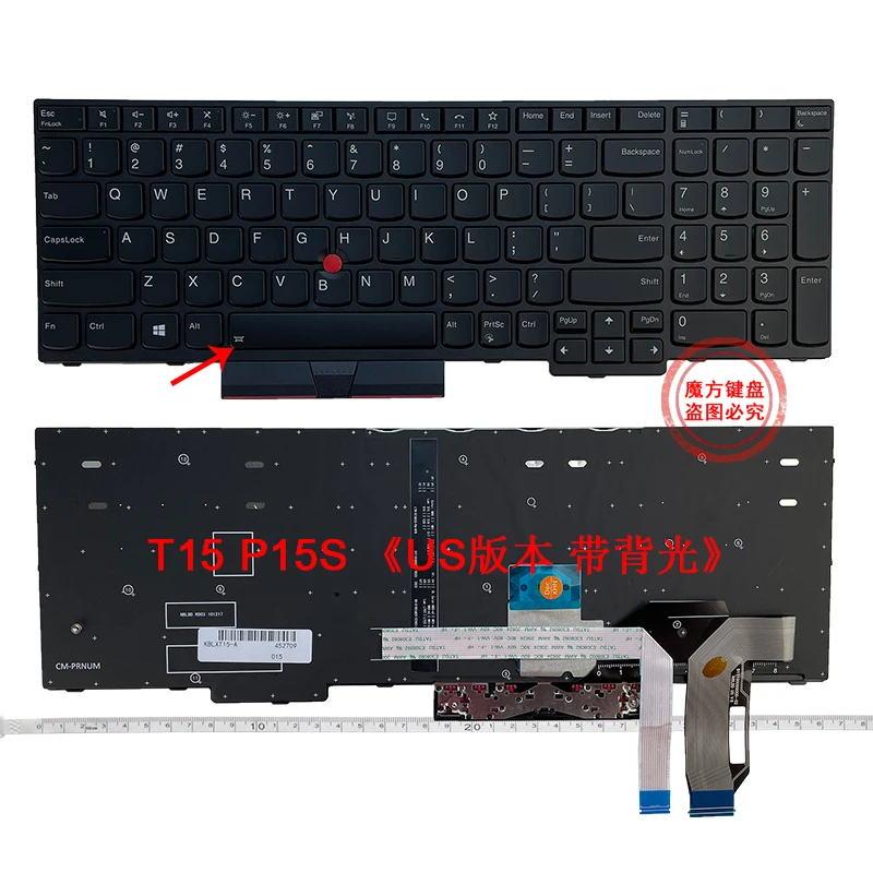 Nós Teclado do Portátil para Lenovo Thinkpad L14 L15 T14 P14s Gen1 Gen2 T15 P15s E15 Gen R15 T14s Gen1 E14 R14 s3 Gen2 Novo - Imagem 6