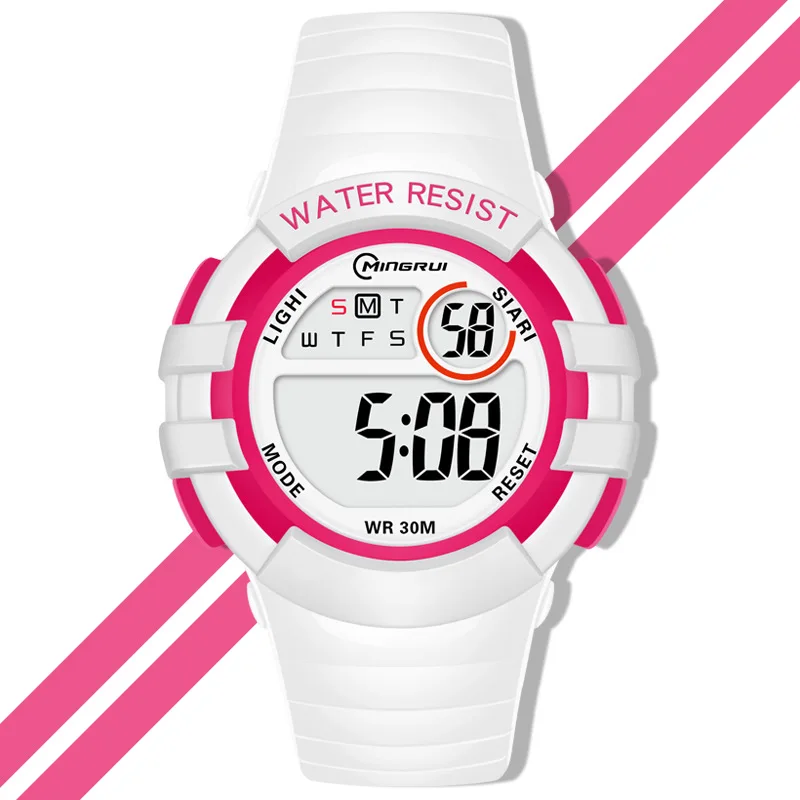 UTHAI C04 Kids's Electronic Watch Alarm Clock Waterproof Swimming Sports Primary And Secondary School Student Wristwatches 6