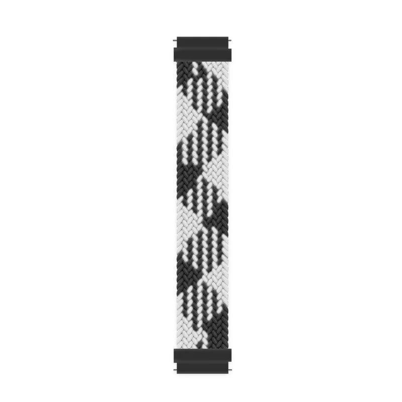Braided Solo Loop Strap, 22mm Stretchable Elastic Woven Bracelet Band Replacement