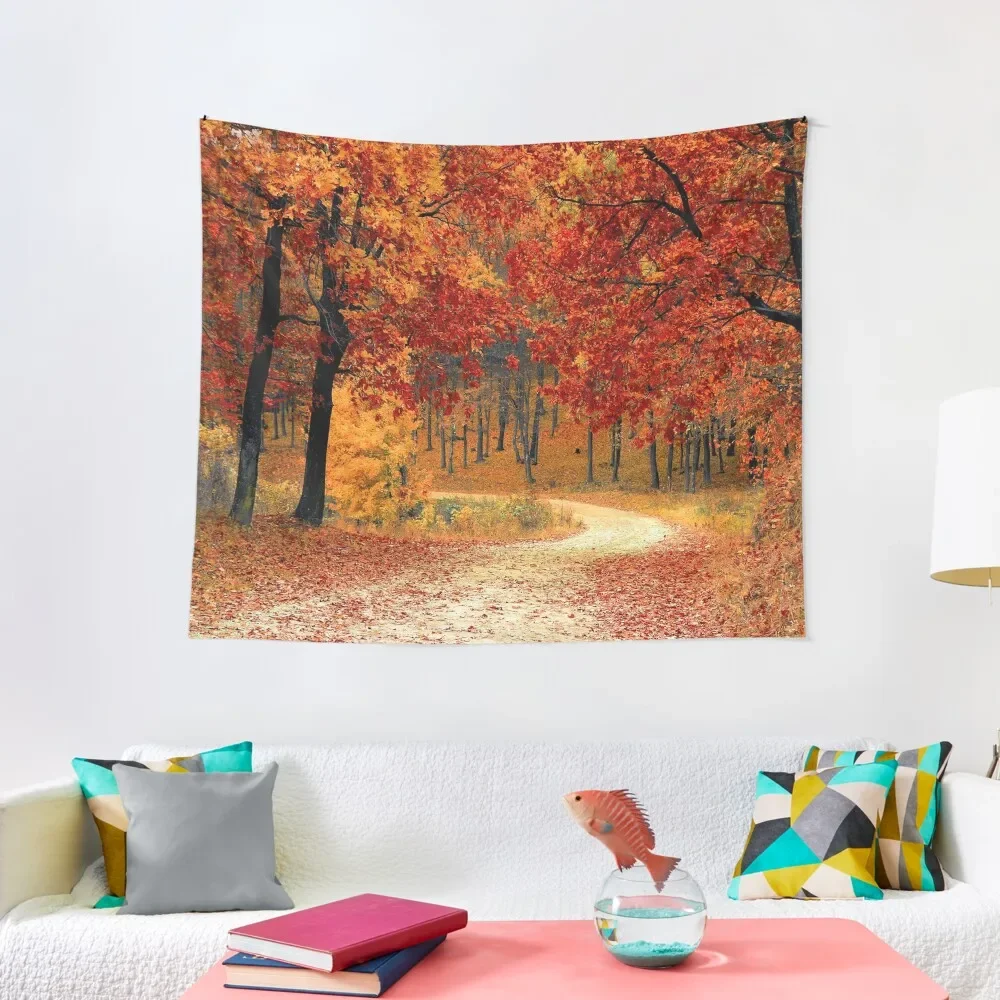 

Autumn Forest Tapestry Japanese Room Decor Home Decoration Decoration For Home Bedroom Decor Aesthetic Tapestry