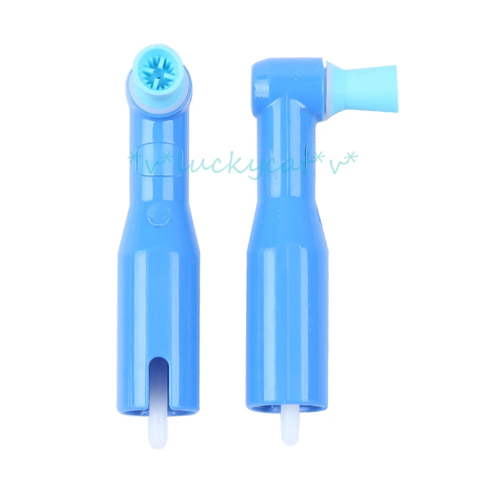 50pcs Blue Dental Disposable Pro Angle Prophy Angles ANGLES CUP New