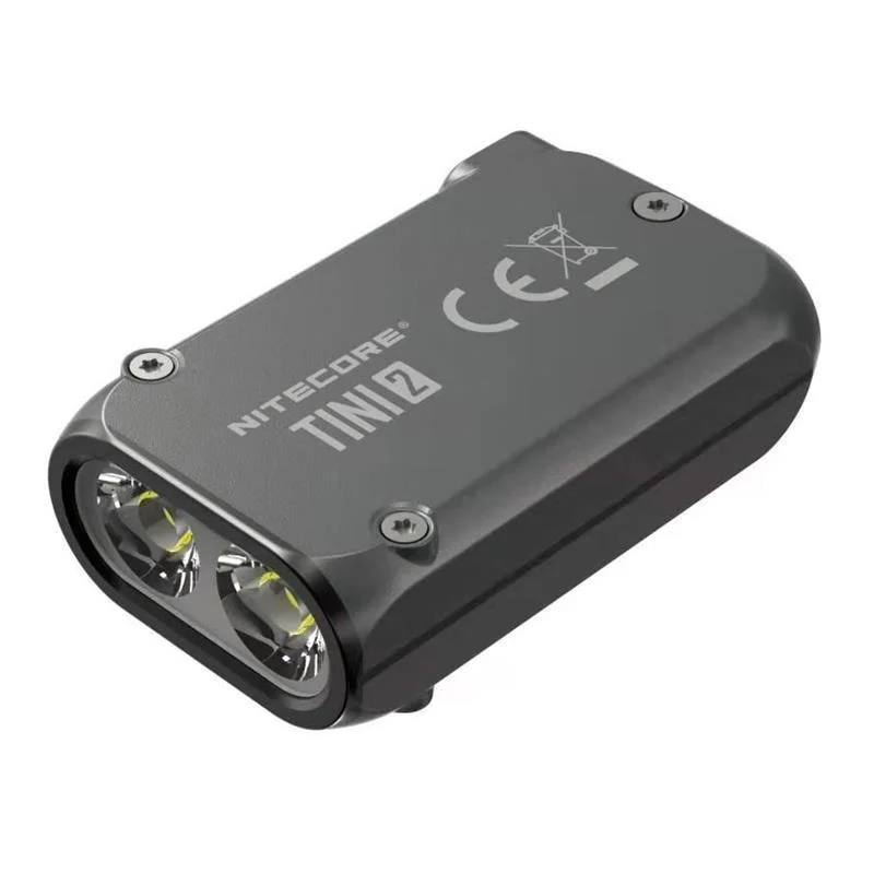 

TINI2 500 Lumens Super Bright Flashlight Rechargeable Keychain Light USB