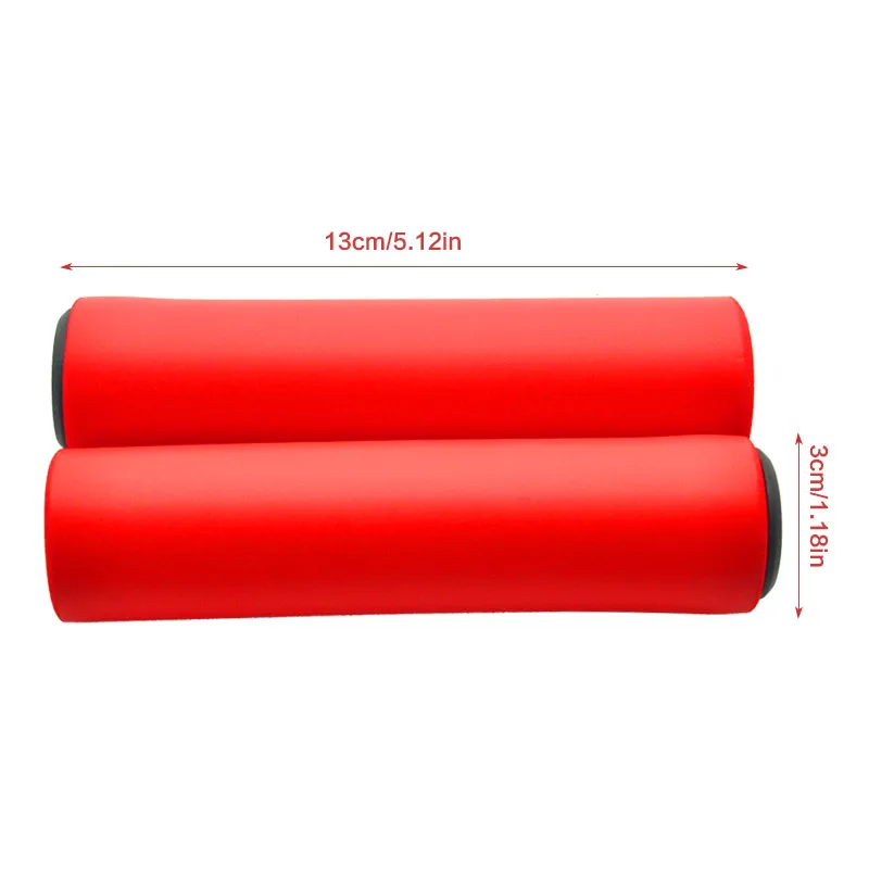 1 Pair Bicycle Grips Super Light Silicone Non-Slip Shock AbsorptionType Road Handle Bike bicycles Parts Bmx MTB Cuffs bicycle handlebar grip