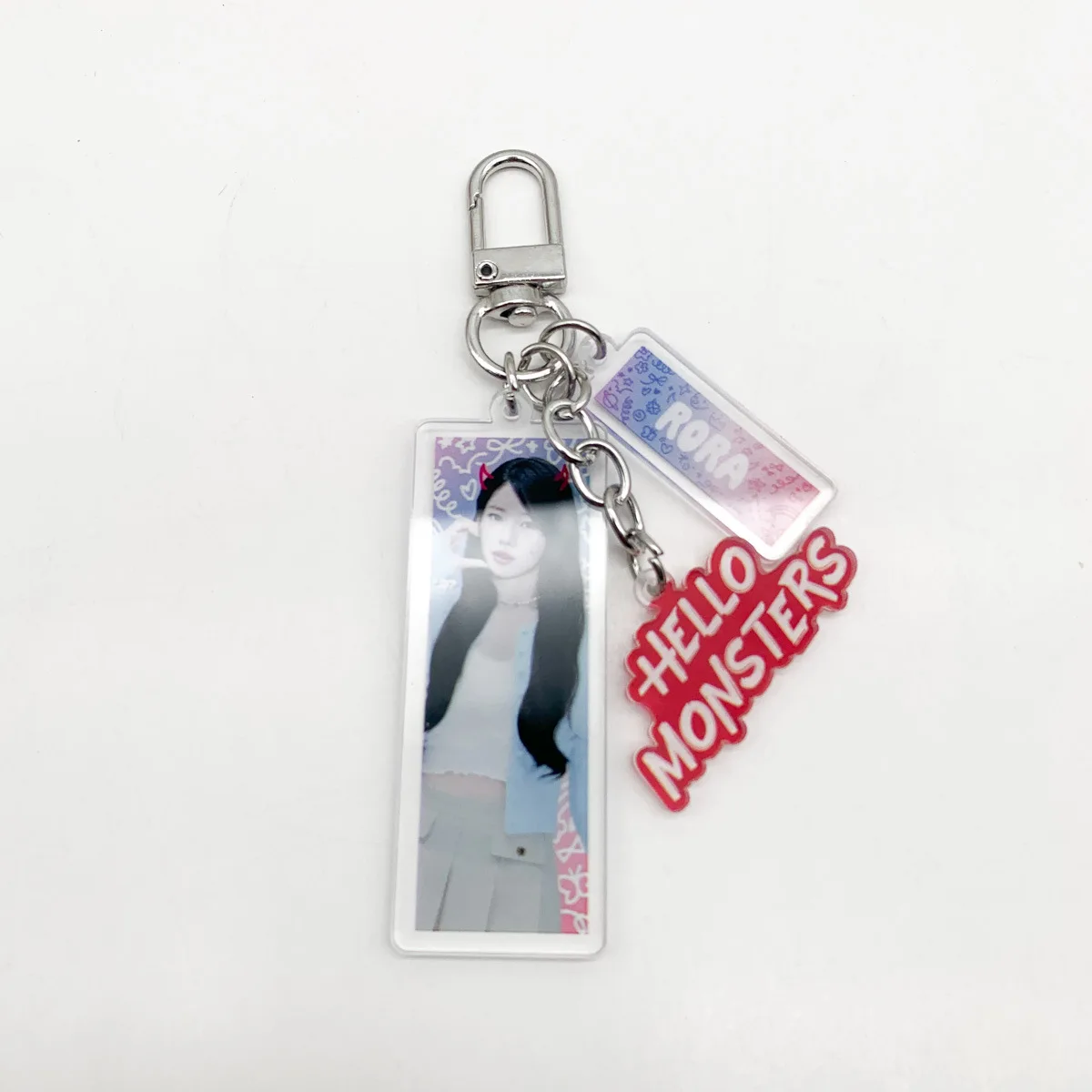 Kpop BABYMONSTER World Tour Hello Monsters Keychain 6CM Acrylic