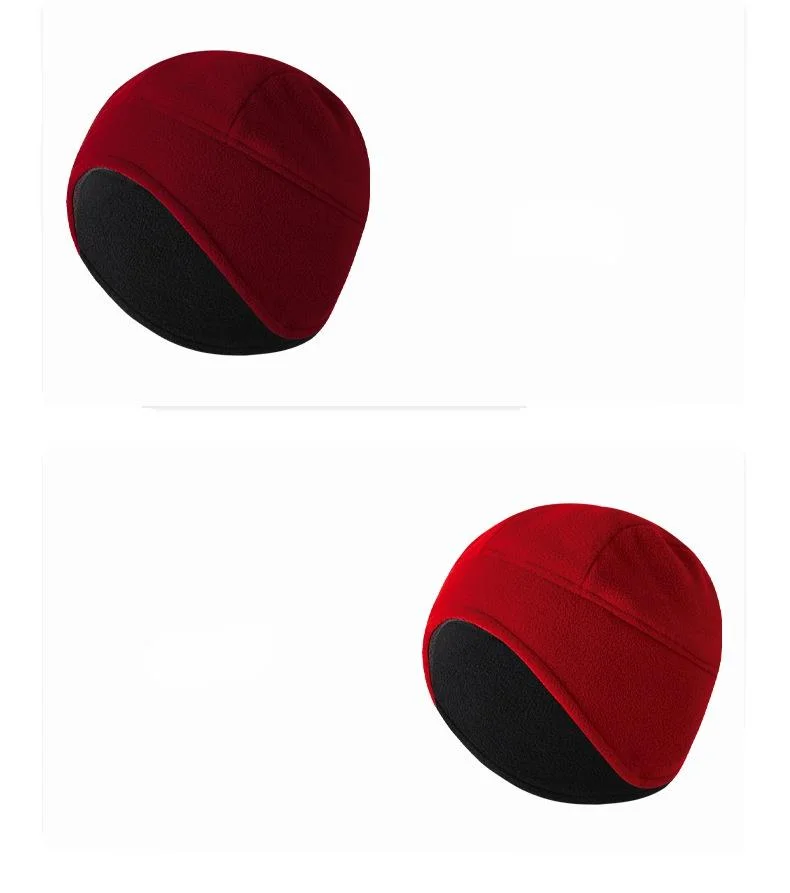 Winter fleece cold Lei Feng outdoor cycling sports warm hat, ear protection integrated_voghion.com