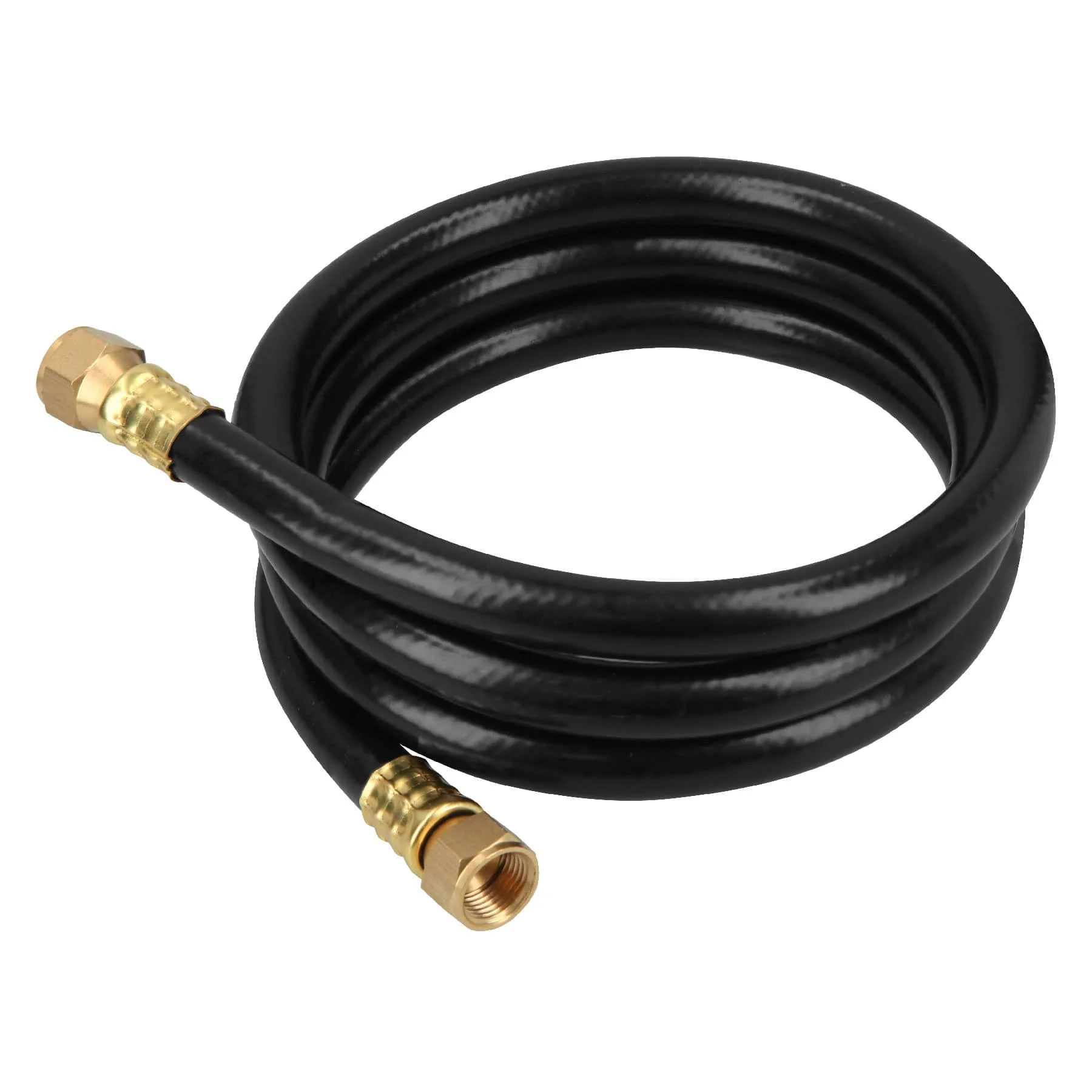 Manguera para gas, PVC negra, 3/8' flare, 1.5 m, FOSET 40075