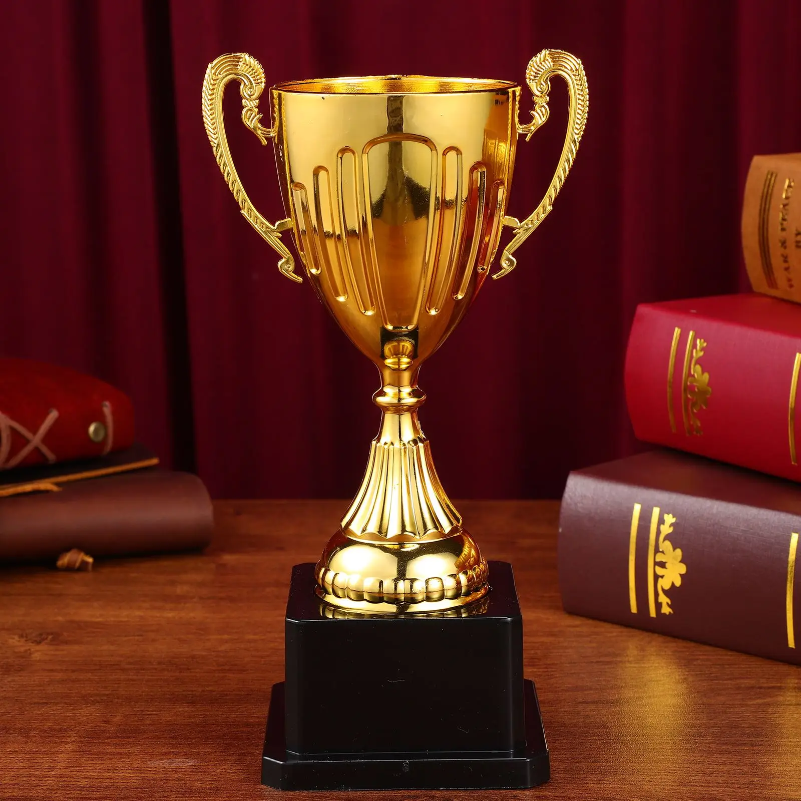 Memorial Gifts Trophy Gold Award Racing Car Trophies Competition Plastic Cup Game Prize Soccer Football